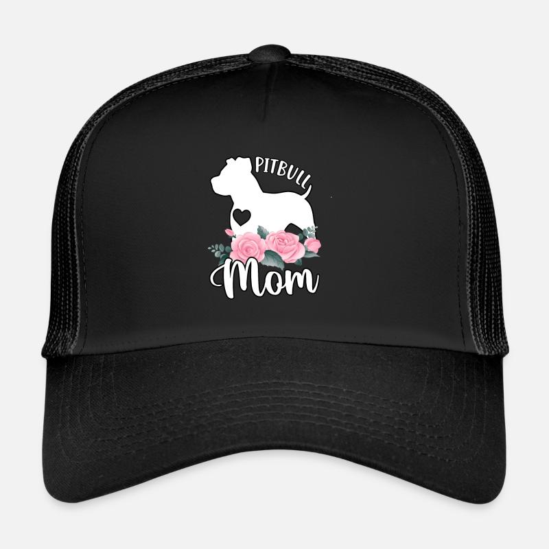 Pitbull Mom Trucker Cap