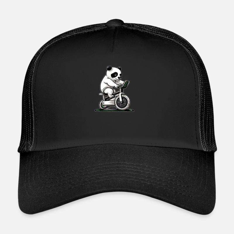 Indoor Cycling - Trucker Cap - Schwarz/Schwarz