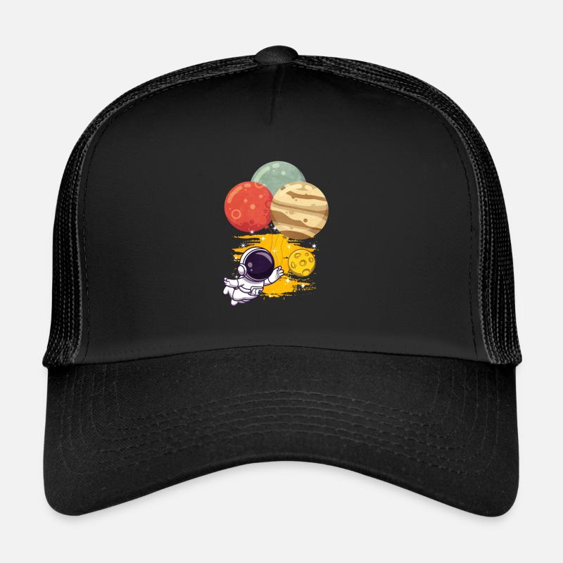 Jupiter - Trucker Cap - Schwarz/Schwarz