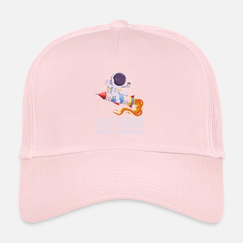 Space Space Coffee Astroid Diversion Casquette trucker 