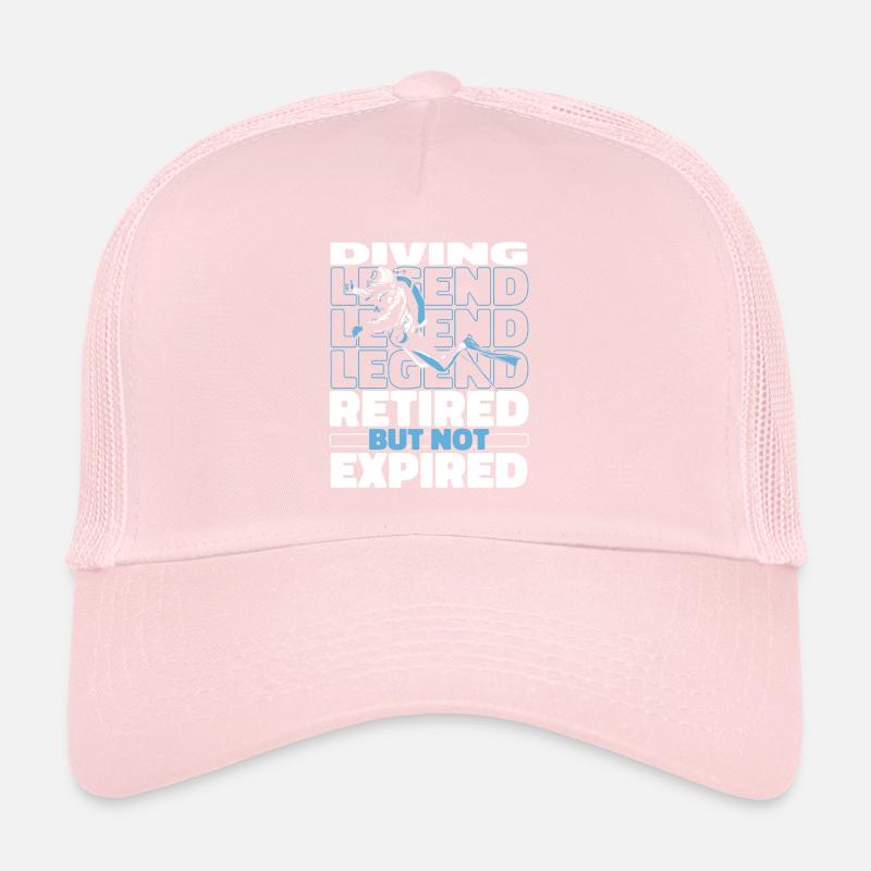 Tauchen Taucher Im Ruhestand Trucker Cap