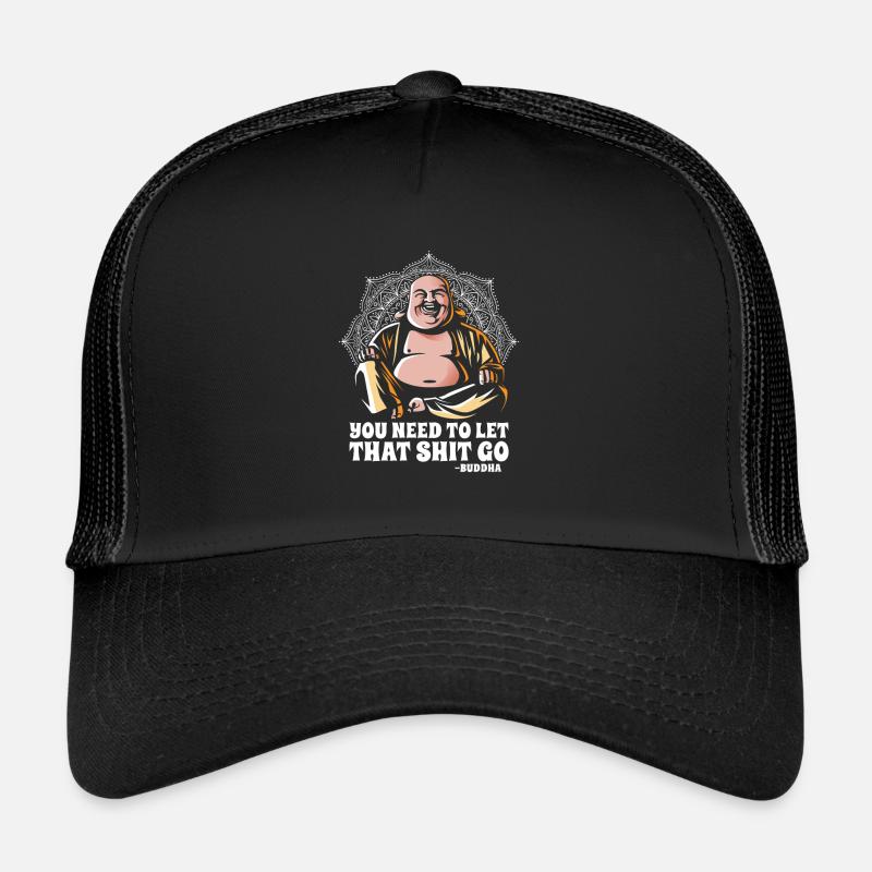 Bouddha bouddhiste drôle Casquette trucker 
