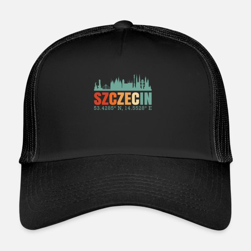 Polen Szczecin Skyline Trucker Cap