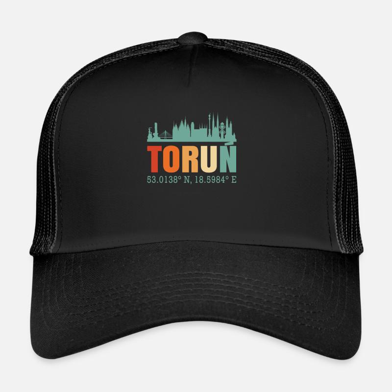 Poland Torun Skyline Trucker Cap
