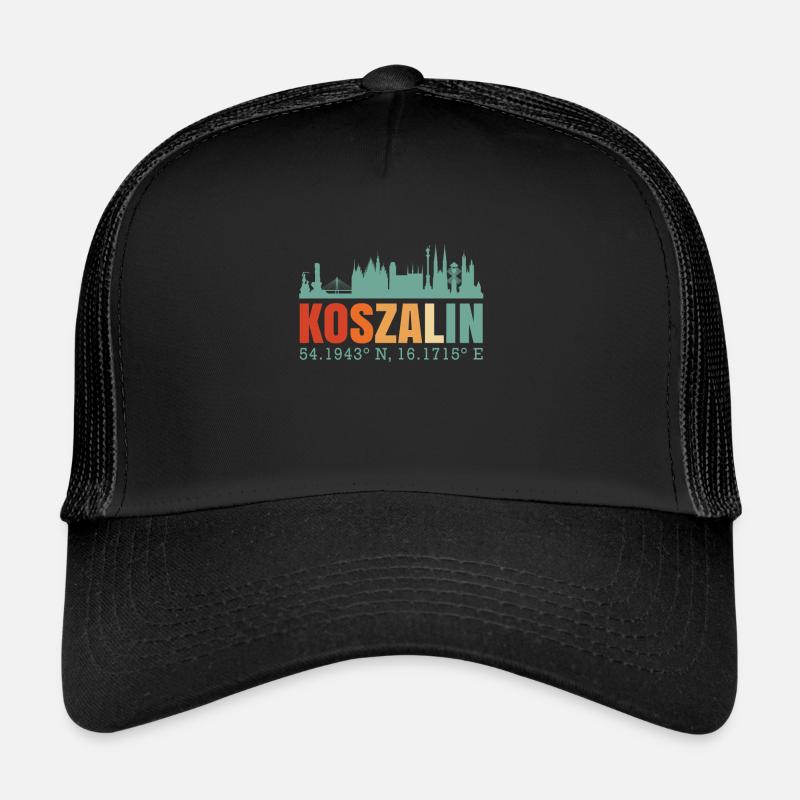 Pologne Koszalin Skyline Casquette trucker 