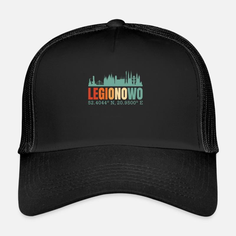 Poland Legionowo Skyline Trucker Cap