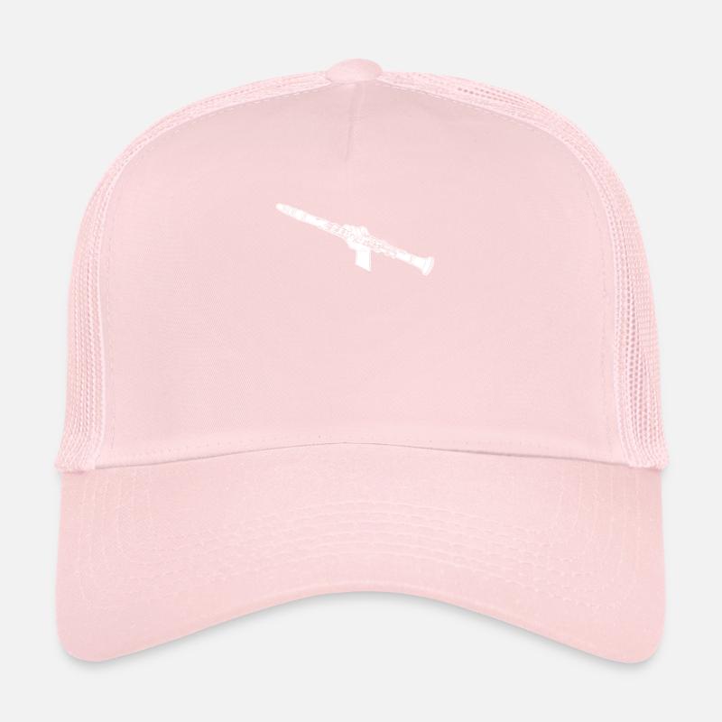 Clarinet marching band clarinet Trucker Cap
