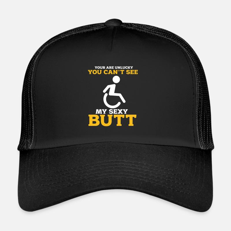 Fauteuil roulant Casquette trucker 