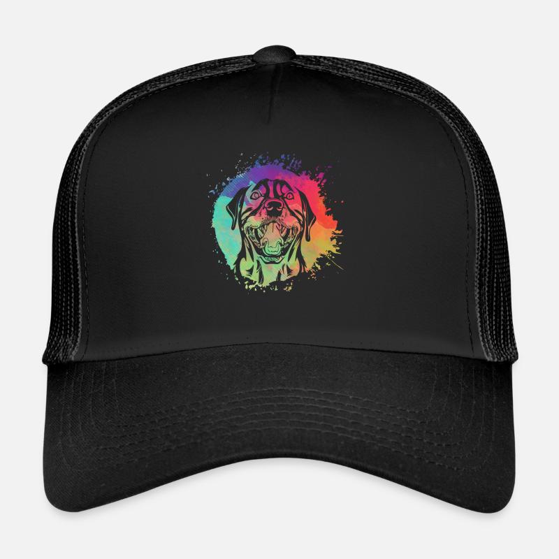 Rottweiler Rétro Casquette trucker 