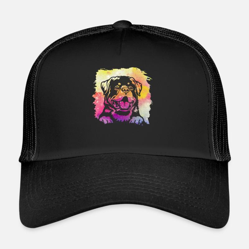 Rottweiler Rétro Casquette trucker 