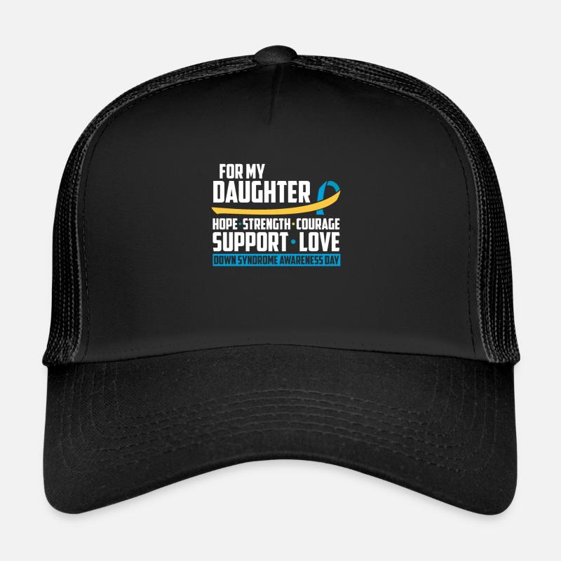 Down Syndrom T21 Trisomie Tochter Trucker Cap
