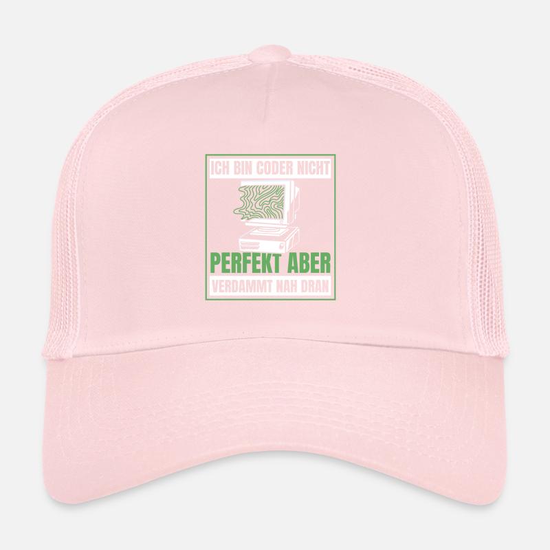 Développeur Coder Programmeur Humour Casquette trucker 