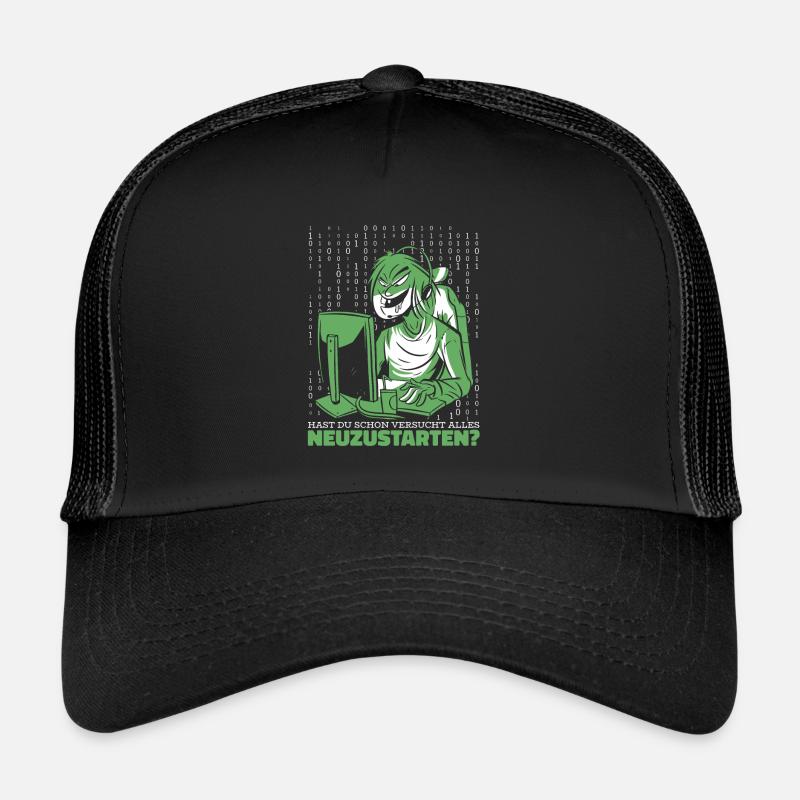 Entwickler Coder Programmierer Computer Trucker Cap