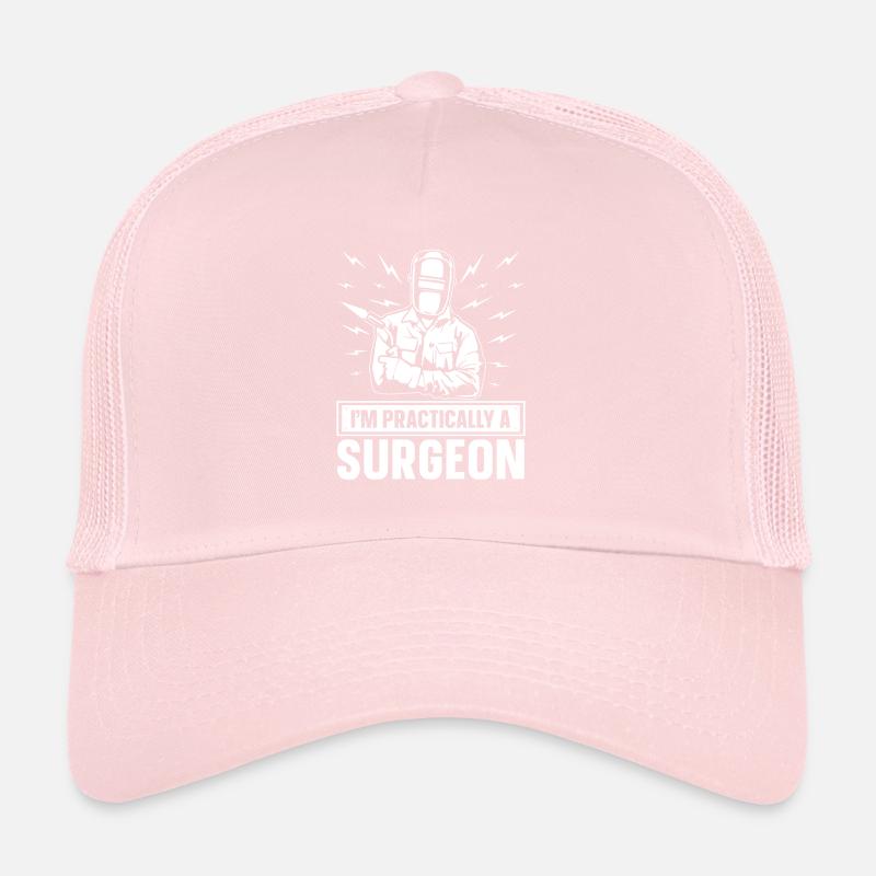 Welder Locksmith Trucker Cap