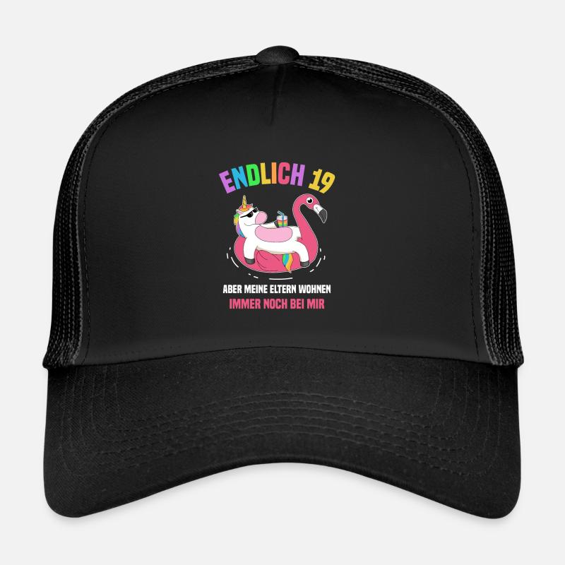 Endlich 19 Aber Meine Eltern Wohnen Noch Bei Mir Trucker Cap