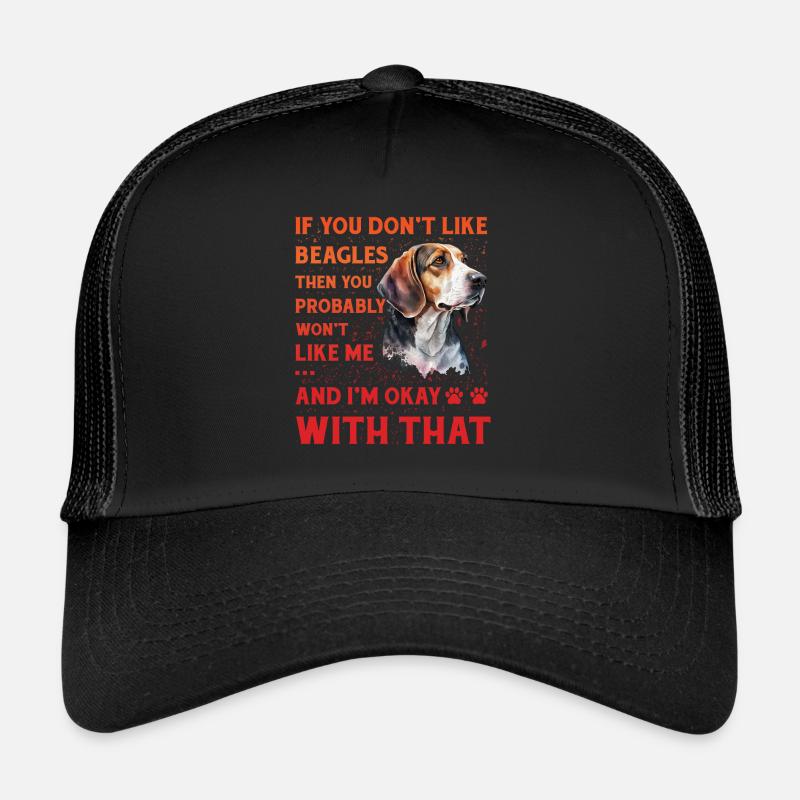 Beagle lustiger Spruch Hund Trucker Cap