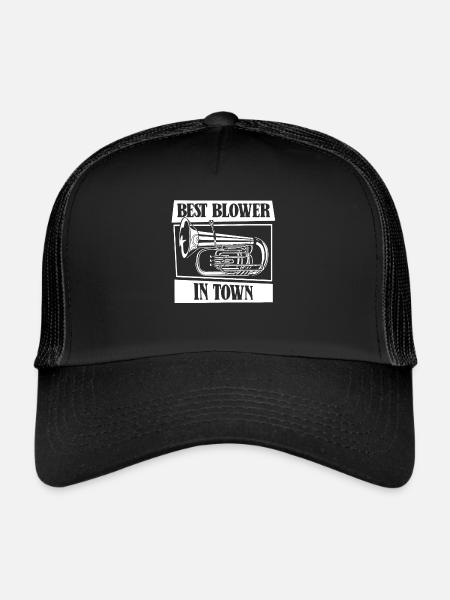 Fanfare procession tuba - Trucker Cap - black/black - Front