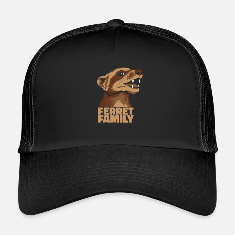 Ferret polecat Trucker Cap