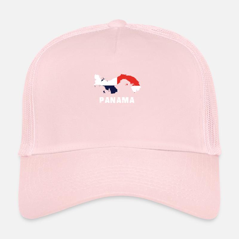 Drapeau Panama Caraïbes Vacances Panama Panama Casquette trucker 