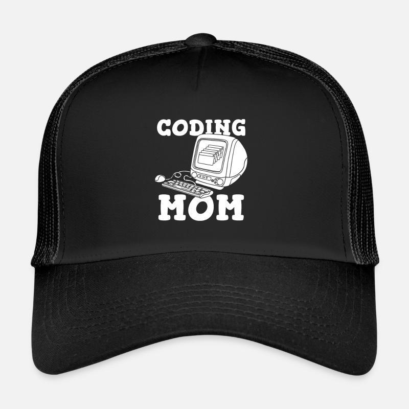 Developer Coder Programmer Mother Trucker Cap