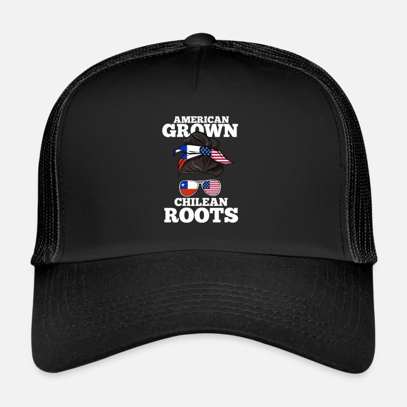 Chile - Trucker Cap - Schwarz/Schwarz