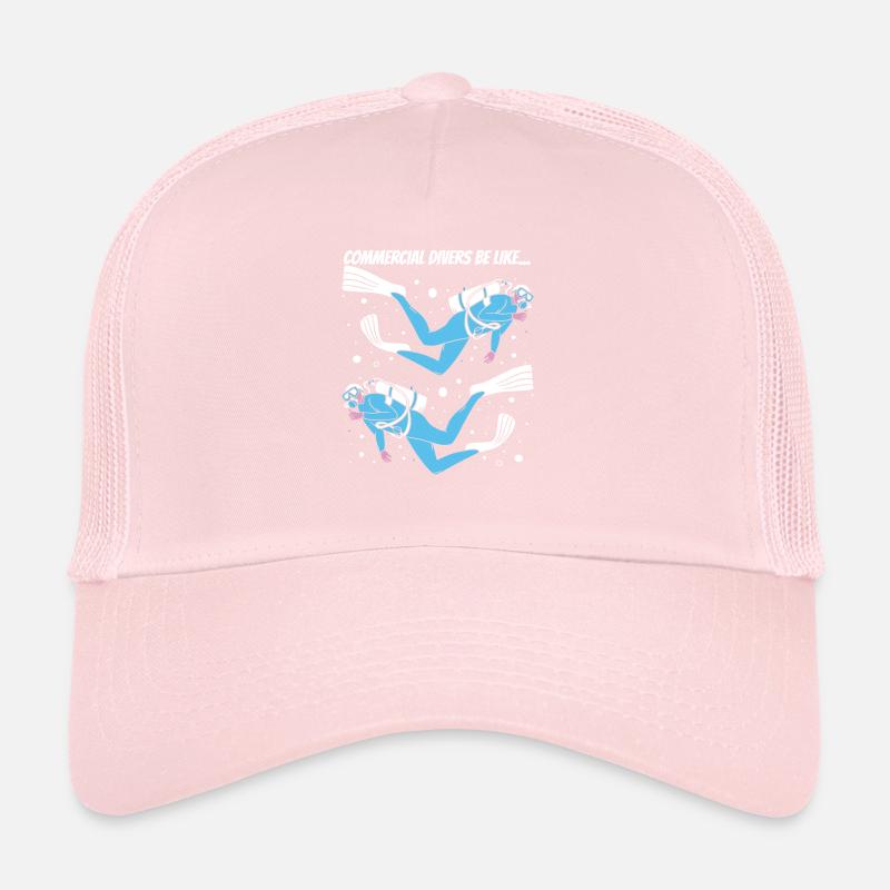 Plongeur plongeur commercial Plongée Casquette trucker 