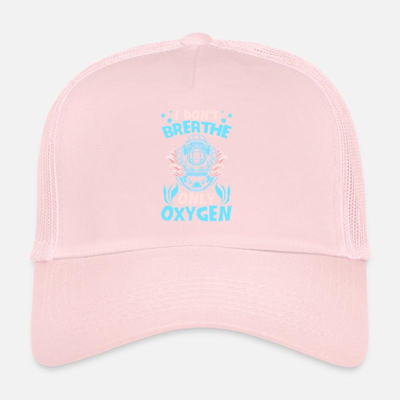 Plongeur Plongée Oxygène Casquette trucker 