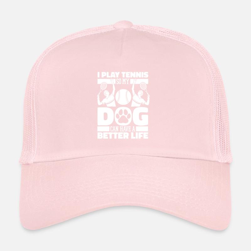 Chien de tennis Casquette trucker 