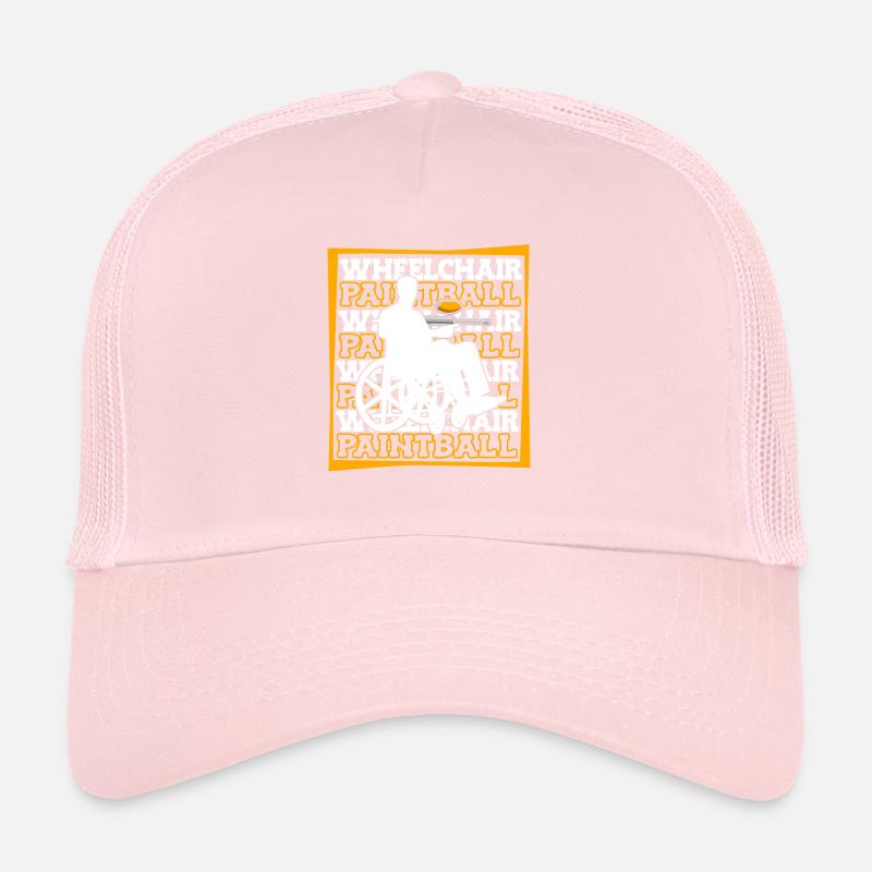 Paintball Wheelchair Trucker Cap