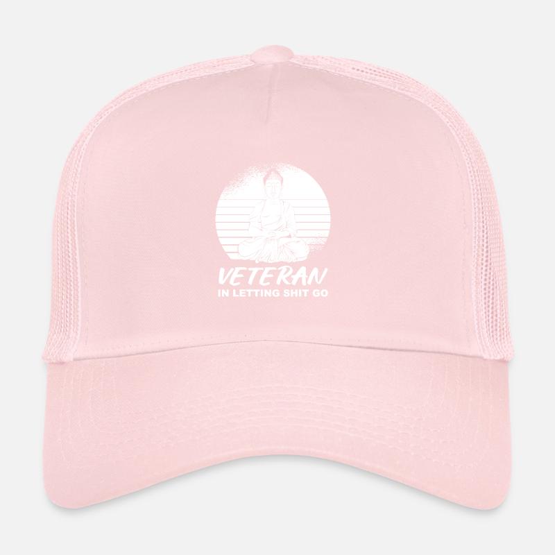 Buddha Buddhist Veteran Trucker Cap
