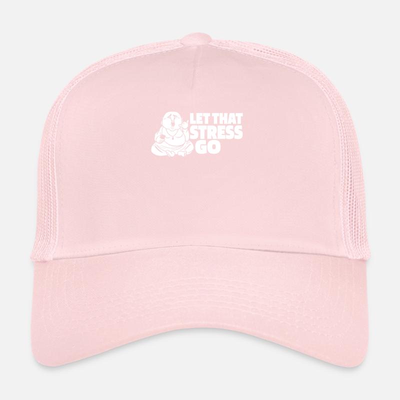Buddha Buddhist Buddha, Lass Die Scheiße Los Trucker Cap