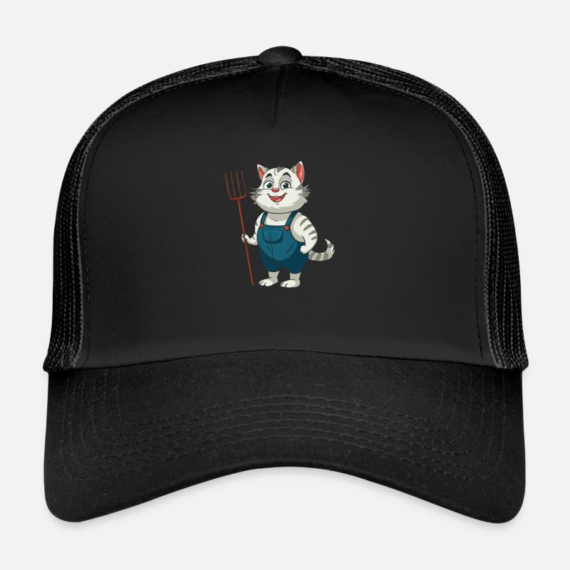 Hobbygärtner Garten Gartenkatze Trucker Cap