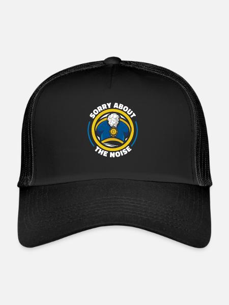 Train de ventilateur Spielmannszug Cool - Casquette trucker  - noir/noir - Devant