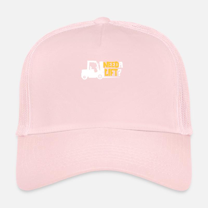 Forklift Forklift Warehouse Is Gift Forklift Driving Trucker Cap
