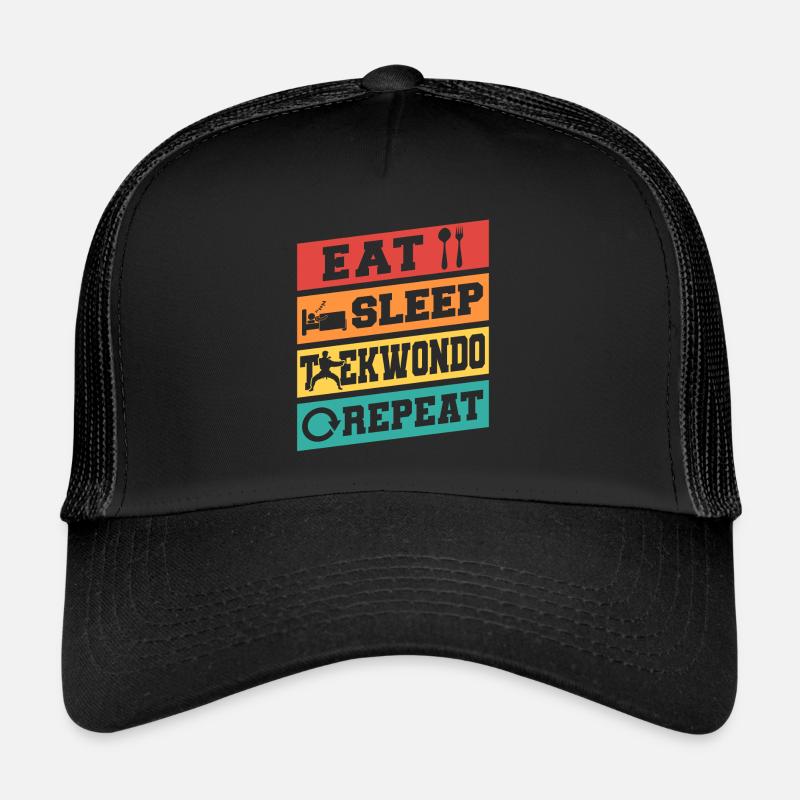 TKD Korean Martial Arts Tae Kwon Trucker Cap