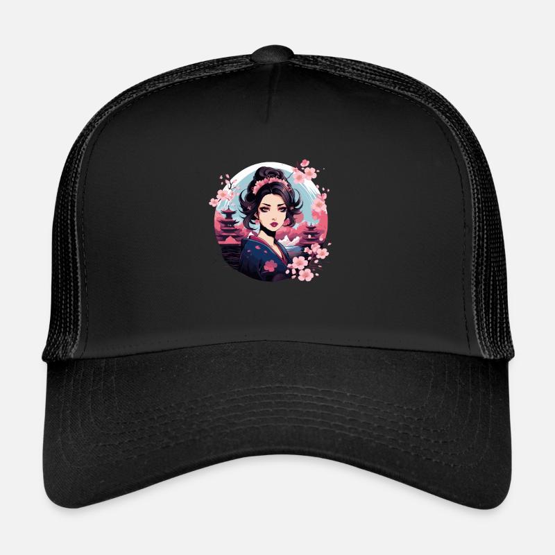 Geisha von Japan Trucker Cap
