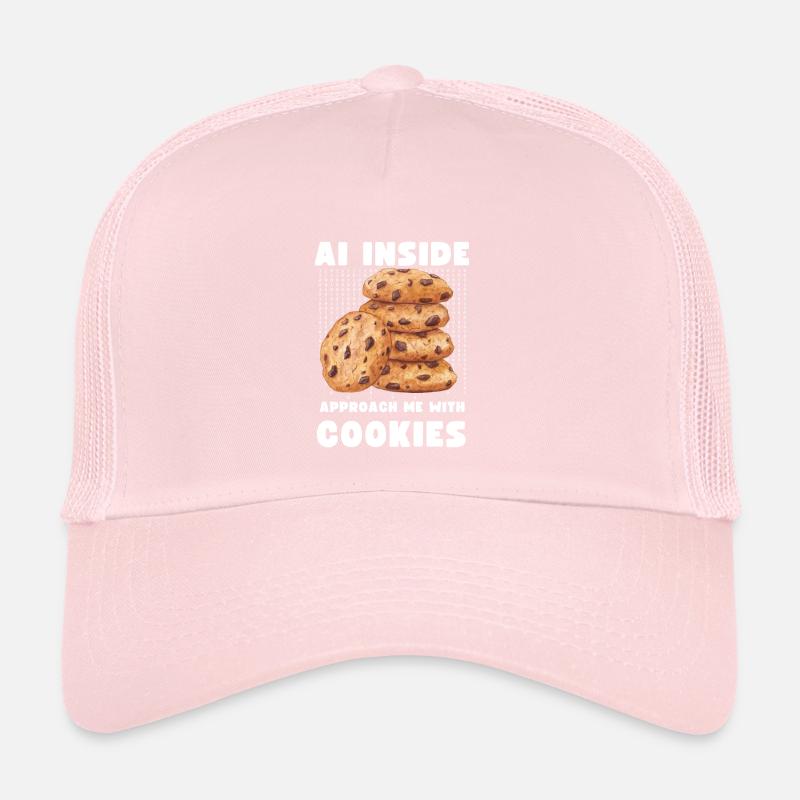 AI Intelligence artificielle codage cadeau drôle Casquette trucker 