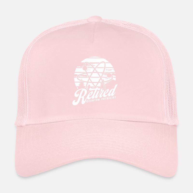 Physique Physicien à la retraite Physique quantique Casquette trucker 