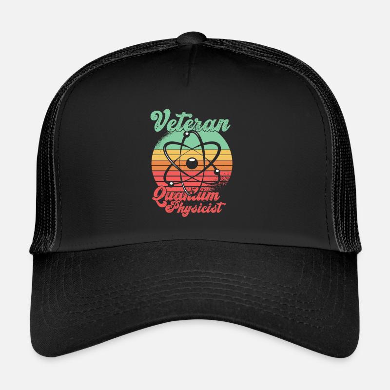 Physique Physicien vétéran de la physique quantique Casquette trucker 