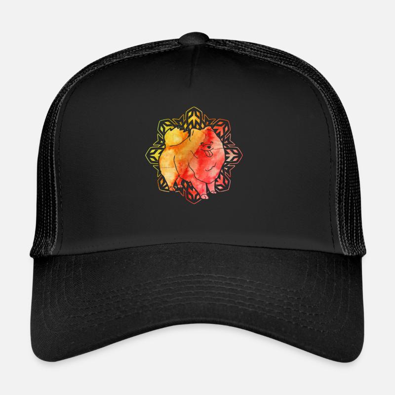 Pomeranian Zwergspitz Trucker Cap