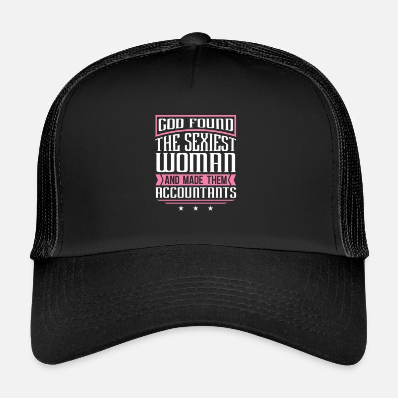 Comptable Conseillère fiscale Fille Casquette trucker 
