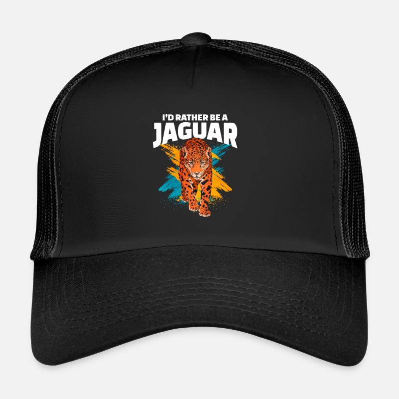 Jaguar - Trucker Cap - Schwarz/Schwarz