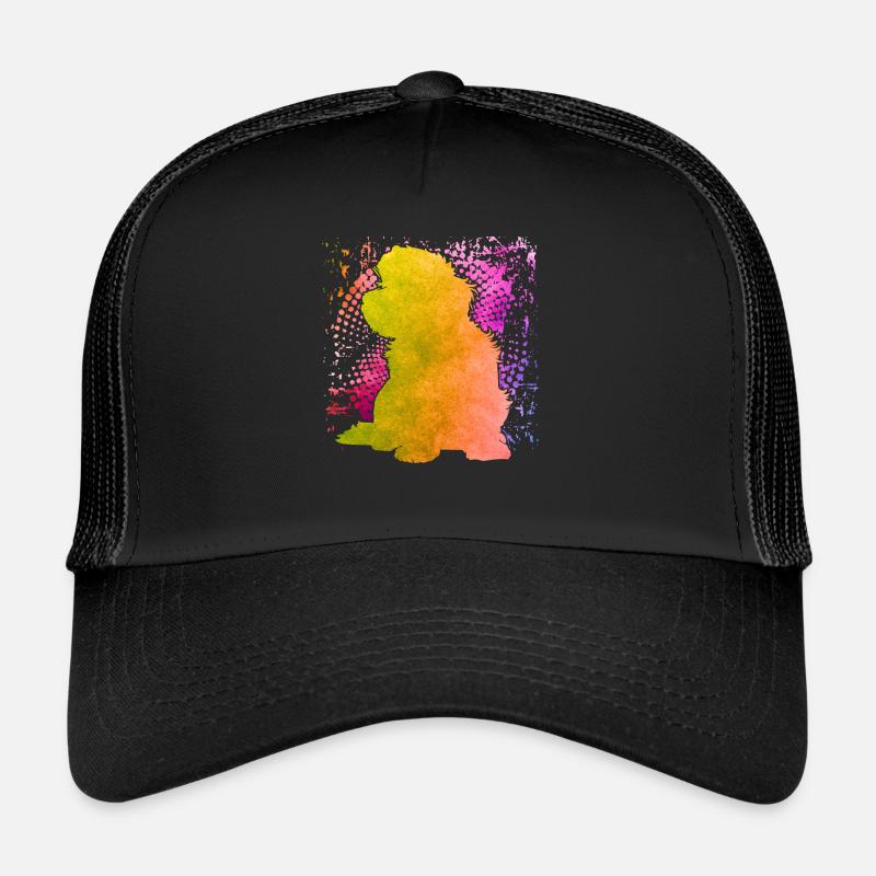Havanese Retro Trucker Cap