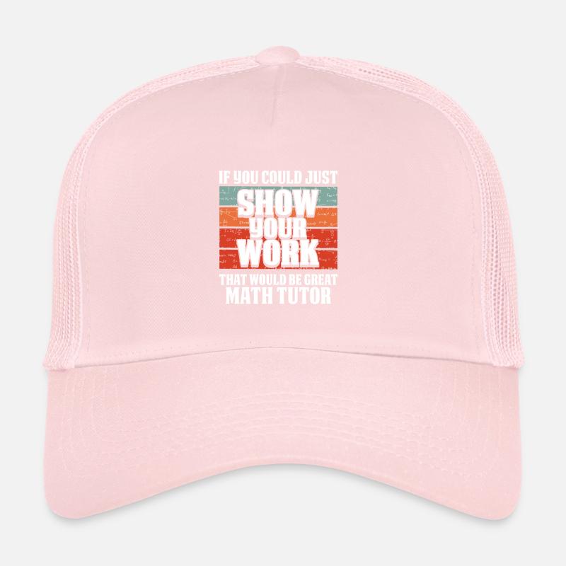 Professeur de mathématiques Professeur de mathématiques Super Casquette trucker 