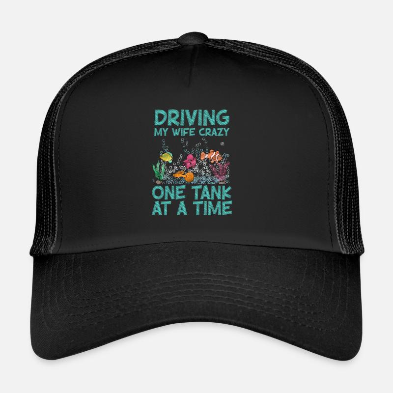 Aquarium Fish Gift Trucker Cap