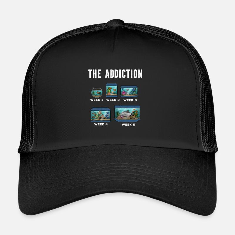 Aquarium Fish Gift Trucker Cap