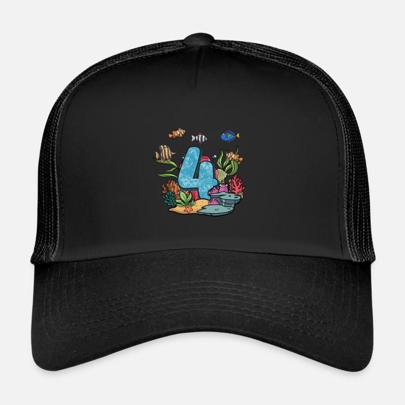 Aquarium Fisch Geschenk Trucker Cap