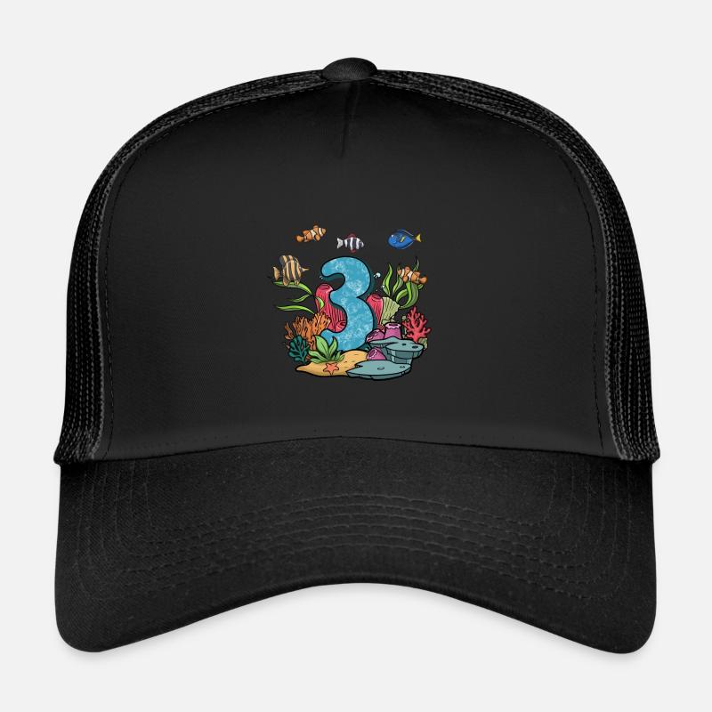 Cadeau de poisson d’aquarium Casquette trucker 