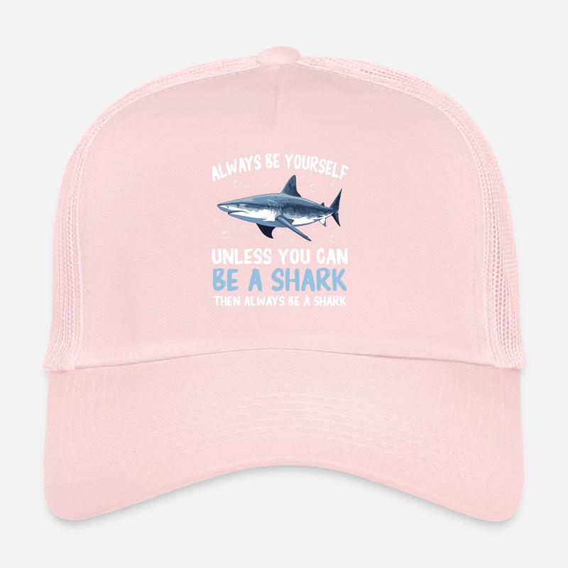 Shark, Ocean, Tiger Shark, Animal, Fish Trucker Cap