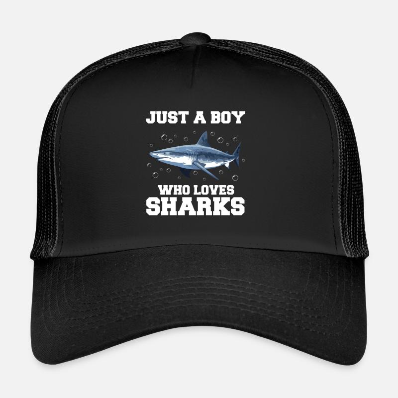 Requin, Océan, Requin tigre, Animal, Poisson Casquette trucker 